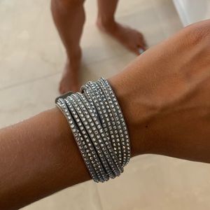 Swarovski Crystal wrap bracelet